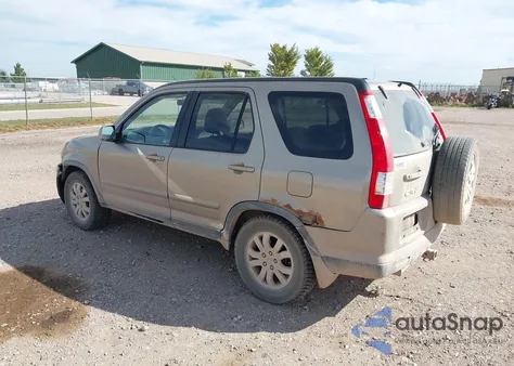 2006 Honda Cr-V Se из США, поврежденный, VIN JHLRD78956C007513